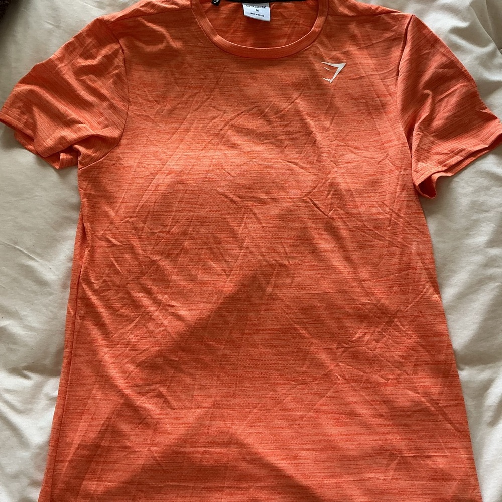 Gymshark Orange Short Sleeve Tee